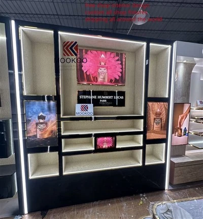 Parfume bar display til toldfri butik